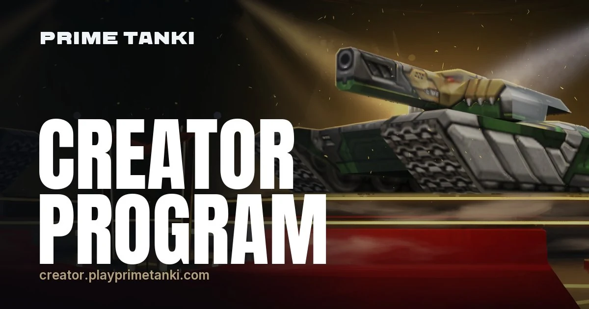 Prime Tanki creator program